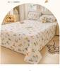 Class A Double Layer Gauze Bedding: Single Cotton Bed Sheet & Duvet Cover Set for Dorm Rooms