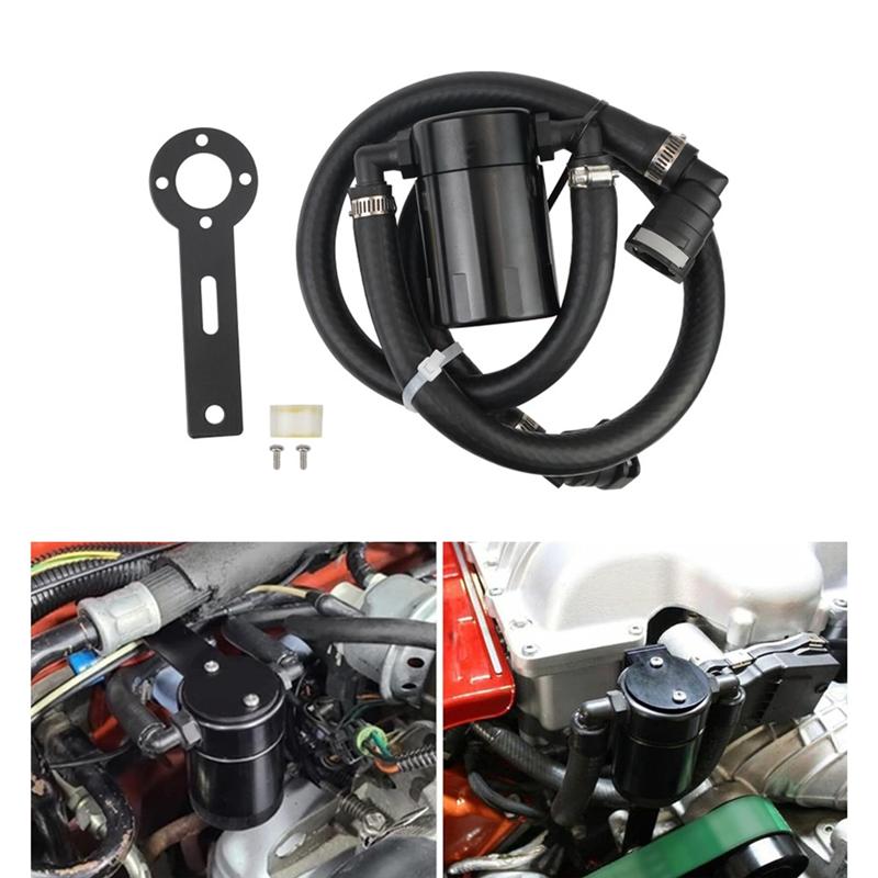 Oil Catch Can Kit For Ram TRX 6.2L SC 3OZ 2021-2023 Air Oil Separator