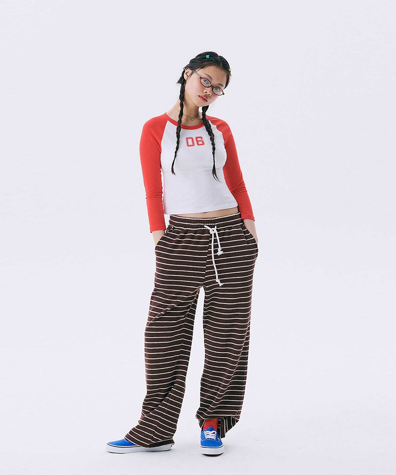 Jun Jun Space No.6 Raglan T-Shirt_Red S