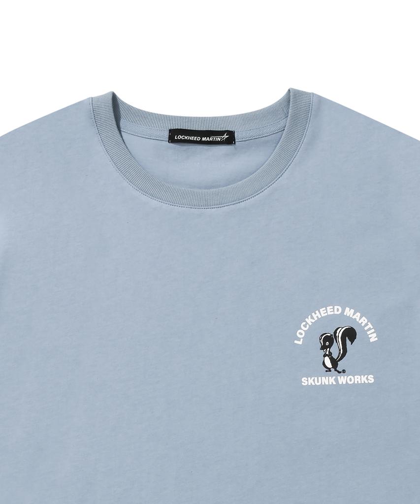 Loghideumatin Lm Skunk Works Arch Logo Tee(L41Uts101Ble)