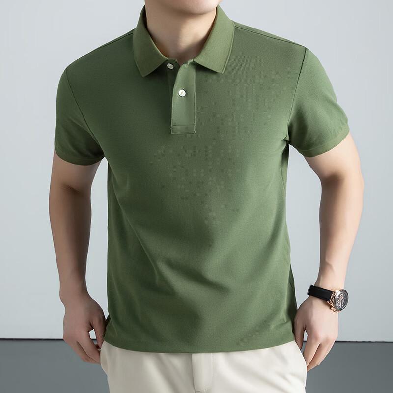 Firstview Men's Summer Pure Cotton Polo Shirt