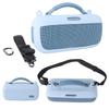 Silicone Anti-slip Protective Cover with Shoulder Strap Protective Skin Sleeve Portable Speaker Case for Bose SoundLink Max