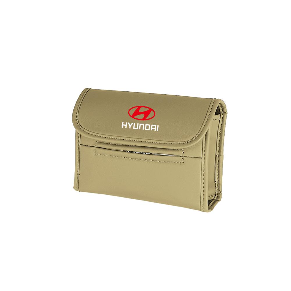 Car Tissue Box Car Seat Back Tissue Hanging Storage Bag For Hyundai Tucson Solaris I30 Creta Ix35 I40 i10 i20 i30 ix20 ix25 ix35 XX5