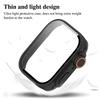 For Huawei Watch Fit 3 Hard Case Tempered Glass Screen Protector Appearance Upgrade Change To Iwatch Ultra 1/2 49MM Accessories