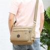 Men Canvas Travel Shoulder Bag Casual Crossbody Bags Good Qualtiy Outdoor Handbag Travel School Retro Tote Zipper Messenger Bag