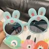 Colorful Boys and Girls Easter Rabbit Decoration Glasses Playful Stylish Cute Cartoon Rabbit Glasses Funny Shades for Summer