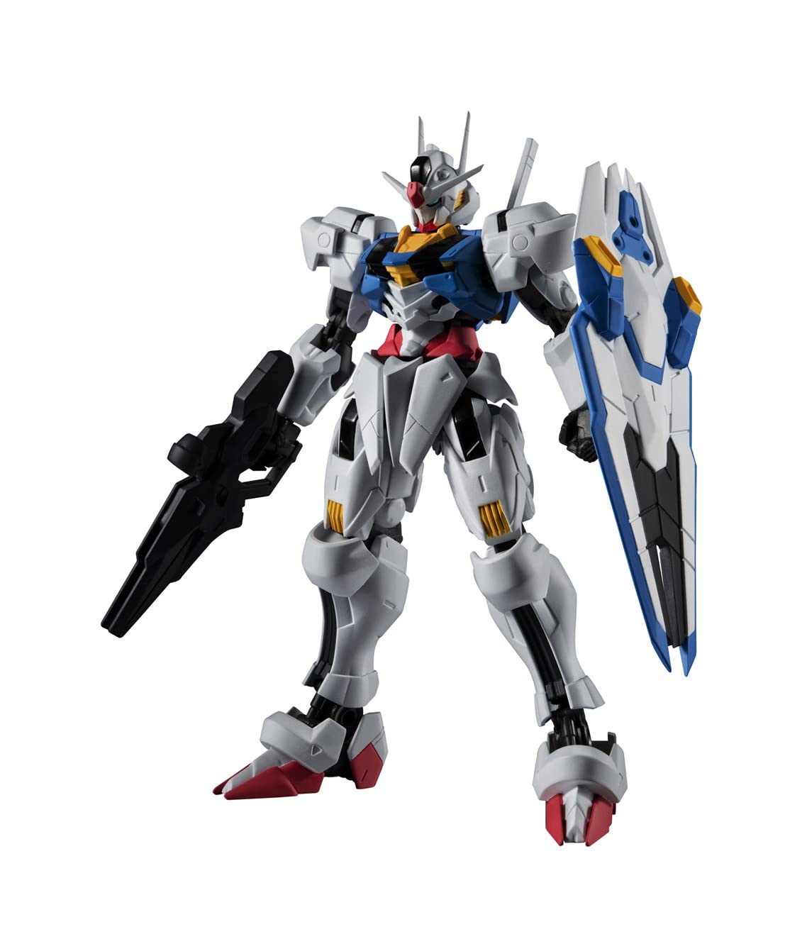 

GUNDAM UNIVERSE Мобильный доспех Гандам: Гандам Аэриал Mercury Witch XVX-016, примерно 150 мм, АБС и ПВХ, предварительно окрашенная экшн-фигурка