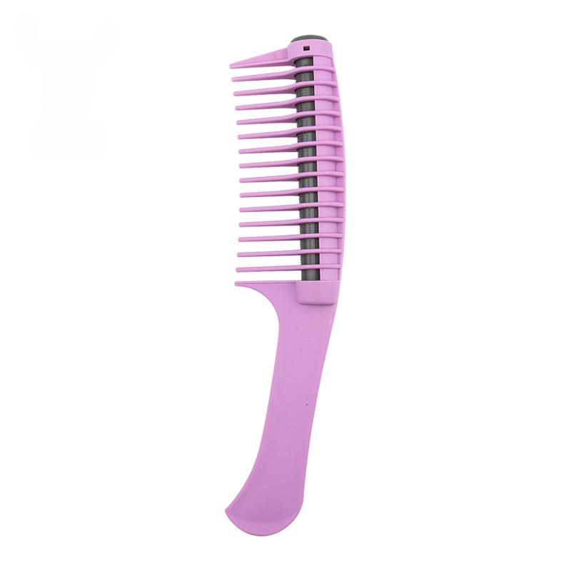 Hair Comb Hair Dye Comb Oil Treatment Styling Waxing Hair Dye Comb Hair Brush Plastic Oil Treatment Comb Roller Core Comb