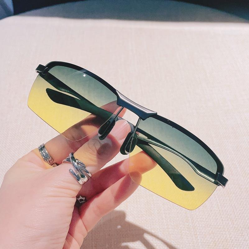 Popular color-changing sunglasses for day and night use, polarized men's driving glasses, fishing glasses, night vision driving sunglasses