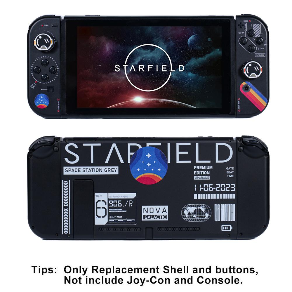 Starfield Limited Edition erstatningshus Shell for Nintendo Switch Joy-Con