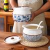 Ru Han Ceramic Underglaze Seasoning Jar