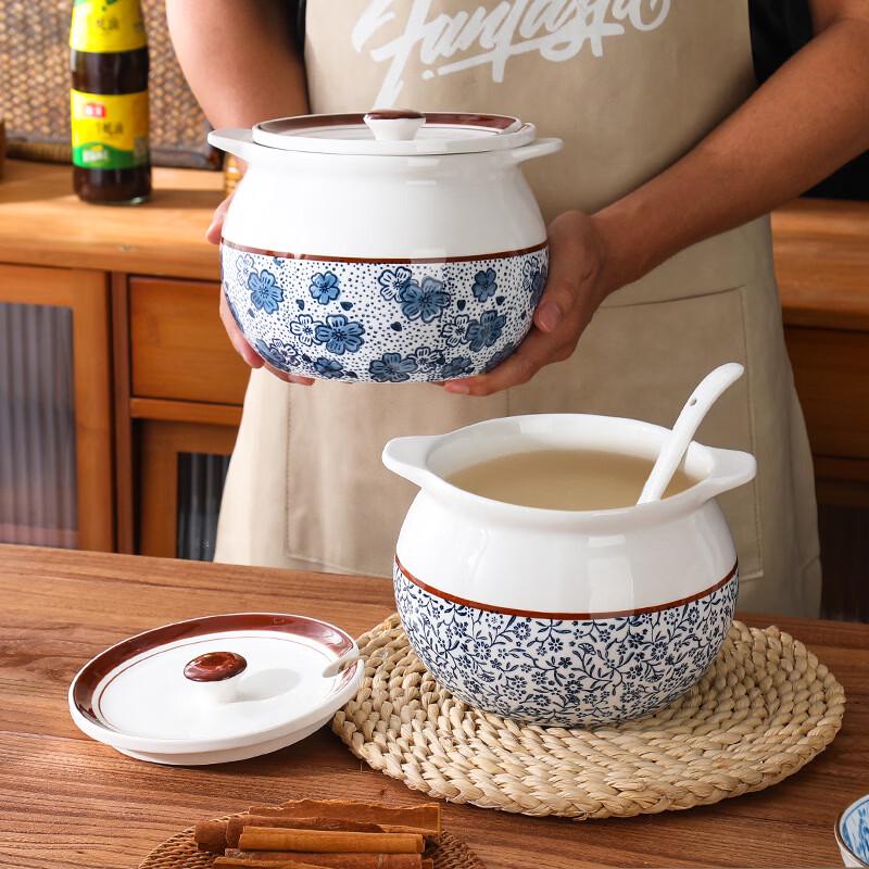 Ru Han Ceramic Underglaze Seasoning Jar