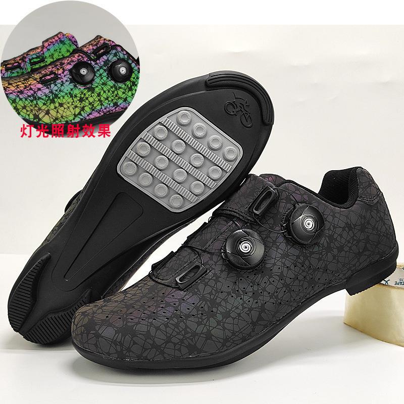 New cycling shoes with locks Spring and summer lock shoes Men's and women's road bicycle power shoes Mountain bike sports shoes