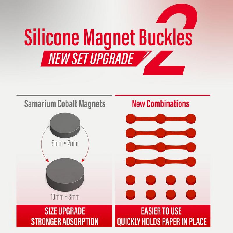 Fritteusen-Fixierschnalle 2 Stück Hochtemperaturbeständige Backpapier-Fixierung Silikonschnalle Für Küchenbackwerkzeuge