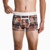 High-Precision Digital Printing Men's Cotton  ,Pocket  Underwear Panties Underpants