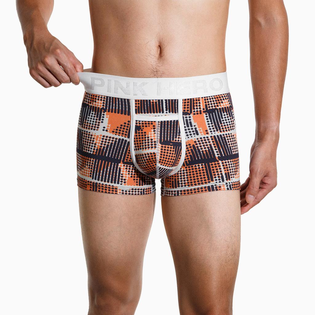 High-Precision Digital Printing Men's Cotton ,Pocket Underwear Panties Underpants