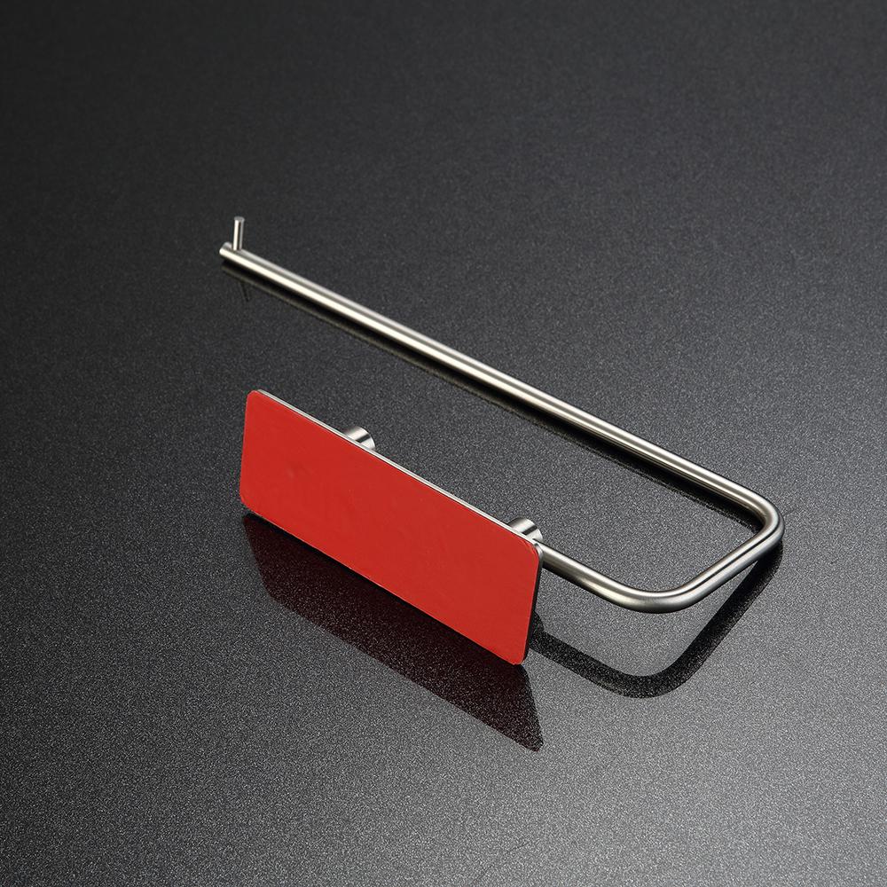 Stainless Steel Kitchen Towel Rack Wall Mounted Bathroom Tissue Rack Home Storage Tools