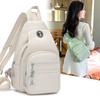 Multifunctional Chest Bag Women's PU Backpack Shoulder Bag Shoulder Crossbody Bag