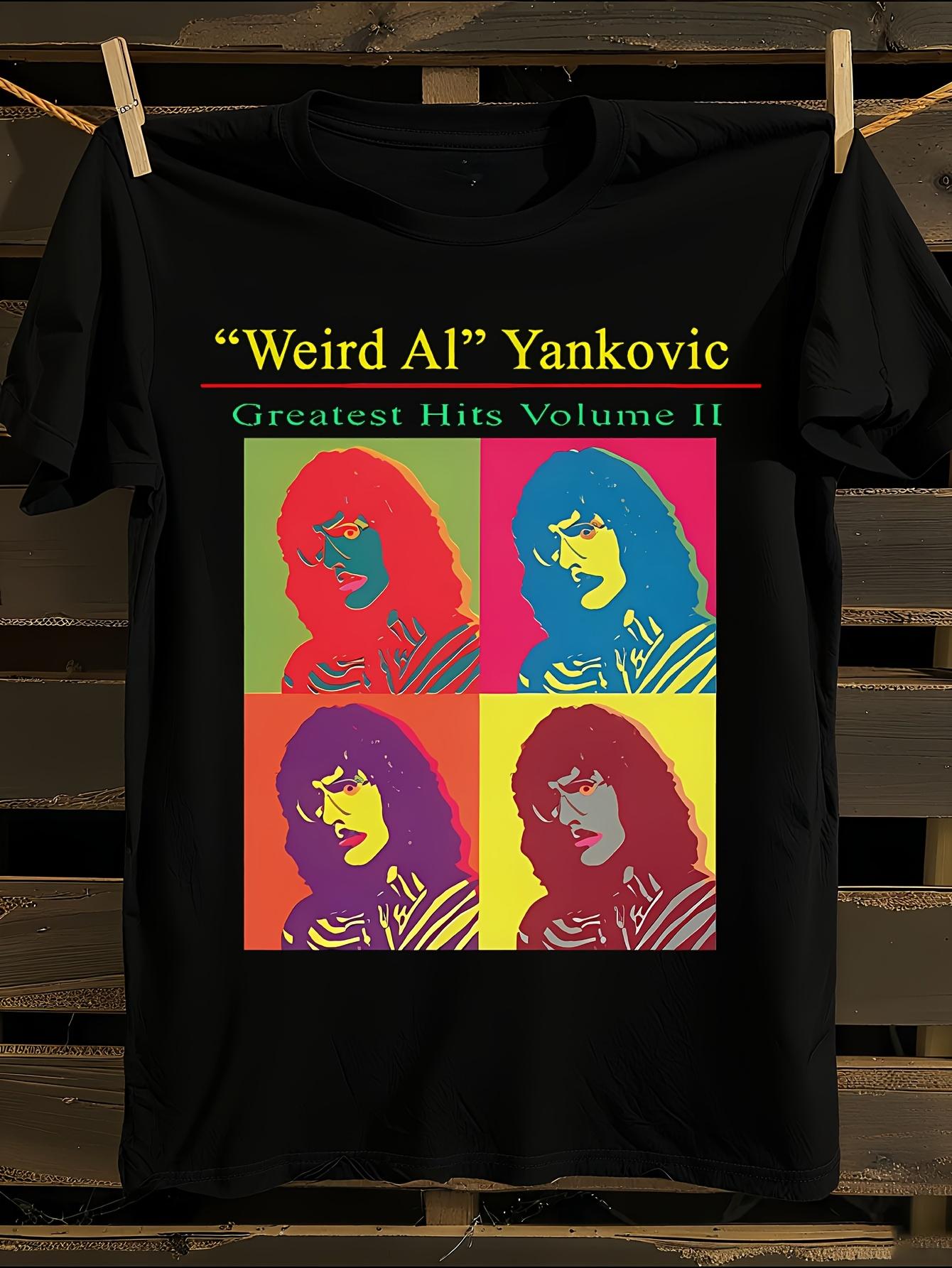 Weird Al Yankovic Signature Parody Music Icon Tshirt S