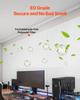 18 Pack Acoustic Wall Panels 11.8 X 11.8 X 0.4 Inch Self-Adhesive White