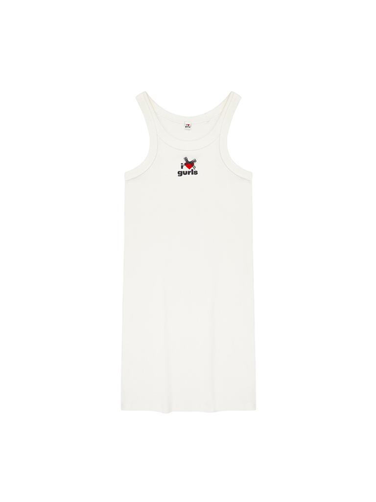 ASIF CALIE Gurls Basic Long Sleeveless White