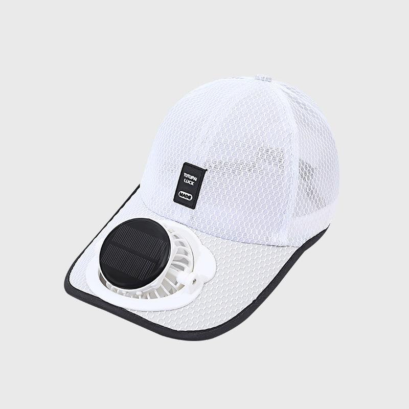 Solar Fan Hat For Men Women Uv Protection Sun Hat With Fan Usb Cooled Outdoor Cap Adjustable Double Face Shield Summer Space Hat