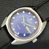 USED SWISS FAVRE LEUBA GENEVE DUOMATIC 1906 MENS BLUE DIAL WATCH A432155-2 R110-a432155