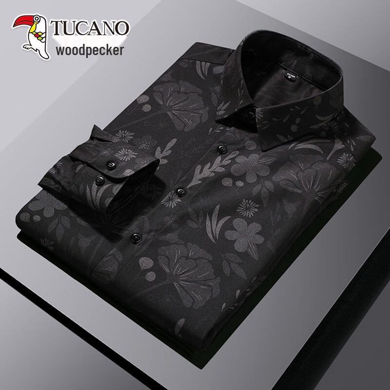 TUCANO Men s Floral Long Sleeve Shirt 3XL
