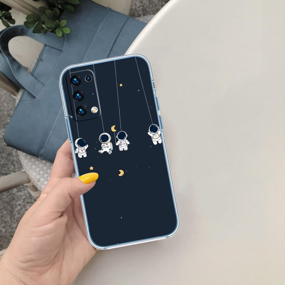 LO12 Astronaut Space Moon Case for Motorola G10 G20 G30 G31 G32 G34 G35 G41 G42 G50 G51 G52 G55 G60 G60S G62 G71 G72 G75