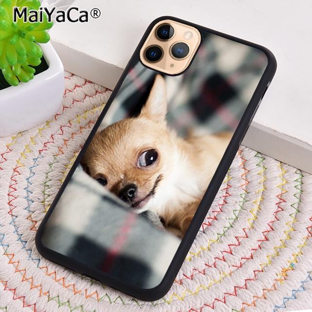 Cute Chihuahua Puppy Dog Phone Case For iPhone 17 Air 16 pro max 15 14 plus 12 13 Shell Cover coque