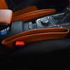 PU Leather Car Seat Gap Storage Organizer Pocket Phone Keys Glasses Wallet Cards Cables Holder Bag