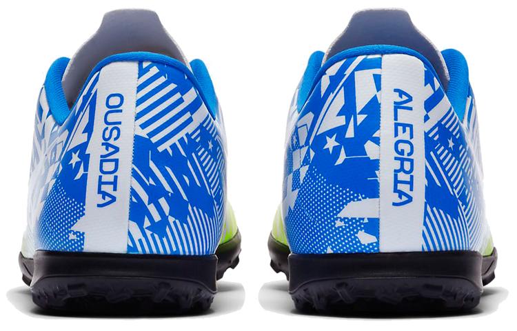 Nike Vapor 13 Club Njr Tf Turf White/Volt/Black/Racer Blue Yellow AT8000-104