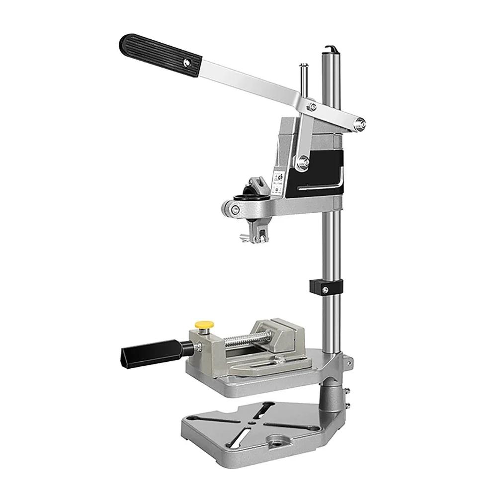 Multifunctional Aluminum Drilling Machine Vise Table for Milling Carving Woodworking Power - 2.5 Inch Benchtop Flat Vise