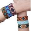 Bohemian Style Geometric Gradient Beaded Bracelet with Colorful Rice Beads