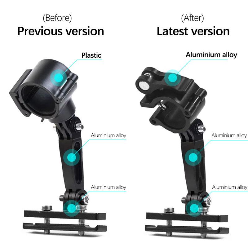 Camsteer Bicycle Backseat Mount 3rd Person View GoPro 13 12 Camera Brackets for Insta360 X5 X4 AcePro DJI Osmo360 Action 6 5Pro