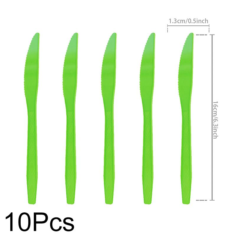 1Set Disposable Tableware Set Spoon X-mas Party Decorations Party Supplies Fork Happy New Year Paper Plates Merry Christmas