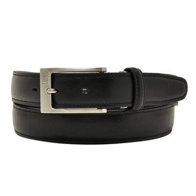 Takeo Kikuchi Genuine Leather Belt 507019 Black Men's [01]