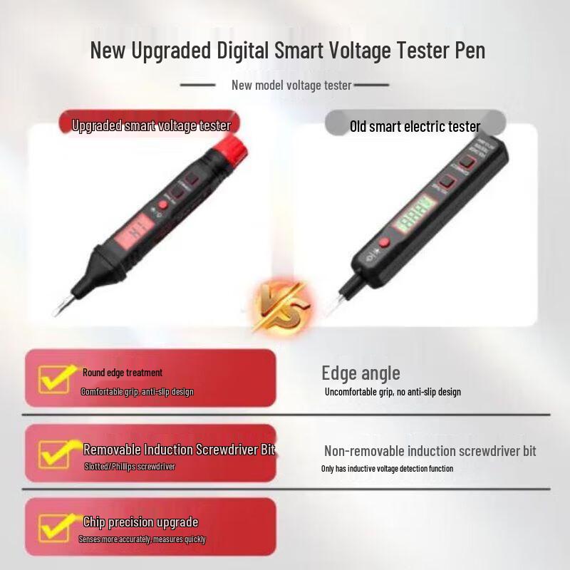 Delixi DECHTH1A300 Digital Non-Contact Voltage Tester Pen
