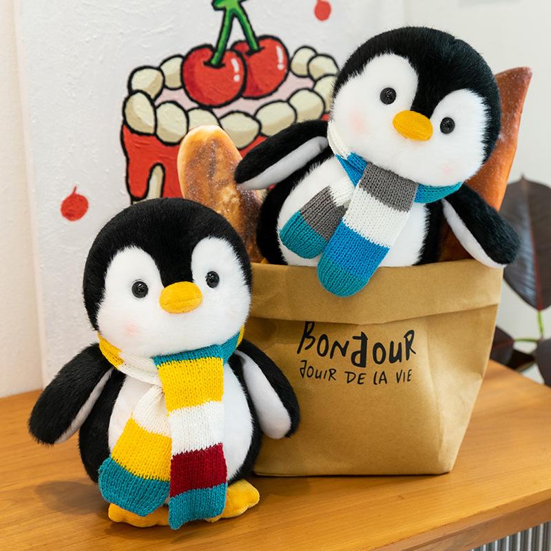 New Cartoon Penguin Plush Toy Cute Pet Series Baby Elephant Doll Doll Gift for Girls Couple