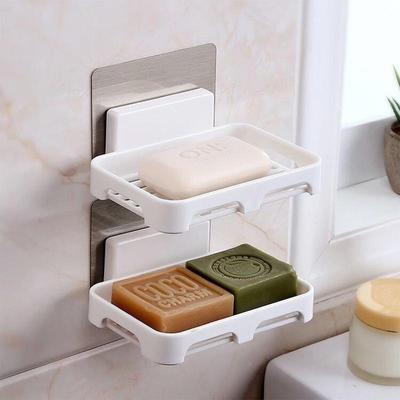 1PC Seifenkiste Badezimmer Seifenhalter Teller Aufbewahrungsplatte Tablett Badezimmer Seifenhalter Fall Badezimmerbedarf Badezimmer Gadgets
