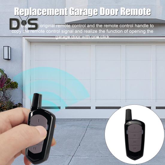 

Мини-копия пульта дистанционного управления гаражными воротами, дублирование сигнала 33,92 МГц, клонирование с плавающим кодом, копирование нескольких обучающих кодов для беспроводных гаражных ворот чёрный