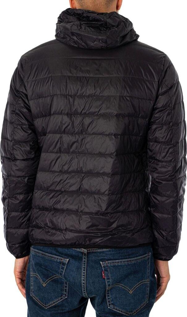 Зимняя куртка Emporio Armani Packable Down Jacket Core Identity (8NPB24-PNGPZ) черный/золотой