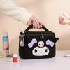 Kawaii Sanrio Large Capacity 3d Plush Makeup Pouch My Melody Kuromi Hello Kitty Cinnamoroll Portable Storage Bag Gift