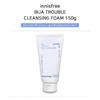 Innisfree Bija Trouble Cleansing Foam 150g,Made for Acne-prone Skin,  Help Relieve Blemishes While Getting Rid of Excess Oil and Dirt Inside Pores.