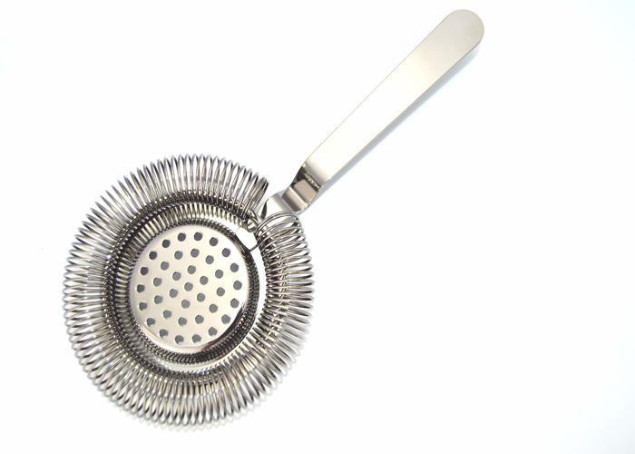 Passoire à cocktail - coctail7 - inox - noir - ergonomique - facile à nettoyer