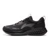 Li-Ning Comfortable Fashion Versatile Shock Absorbing Non-Slip Low-Top Casual Running Shoes Men Sneaker Black ARSV067-2