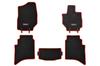 MONSTER SPORT Floor Mats for Jimny Nomad Black x Red [JC74W] (AT) - - 894550-5640M