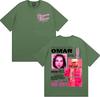 Omar Courtz Primera Musa Graphic T Shirt Men Women Clothing Hip Hop Fashion Tshirt Harajuku Casual Cotton Short Sleeve Tshirts