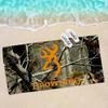 B-Brownings Logo Anime Beach Swimming Towel Soft Absorbent Washcloth Children's Gifts for Kids Travel Camping Gym