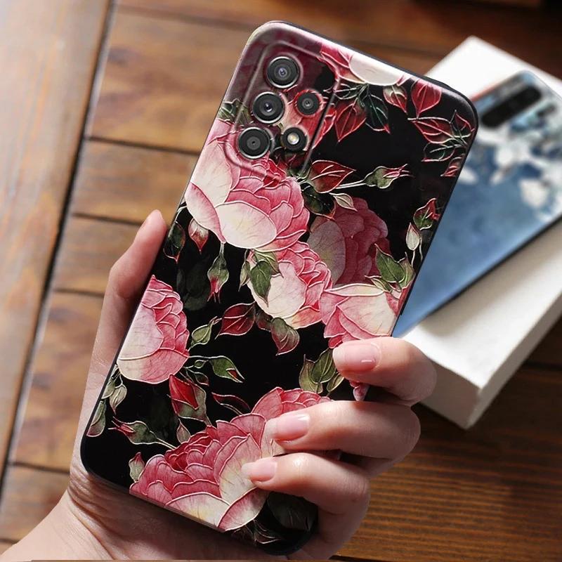 

Для Samsung Galaxy A53 A54 A52S A52 A51 A 54 53 52S 51 52 4G 5G чехол 3D Crane Защита Мягкий Силиконовый Чехол Для Телефона Celular Samsung A51 (4G)